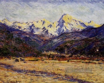 Das Tal des Nervia Claude Monet Ölgemälde